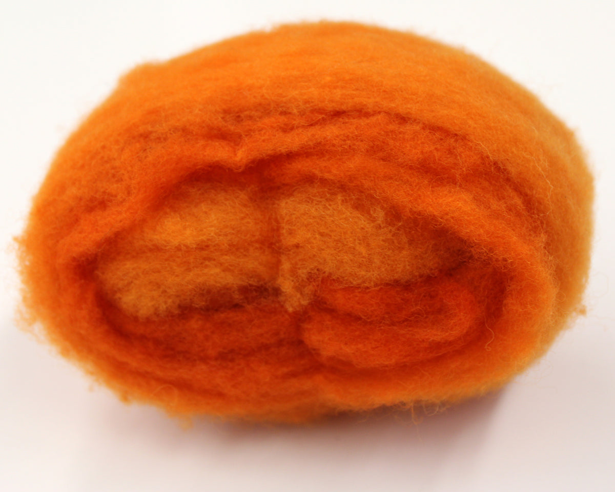 Wool Roving 20g - Saffron