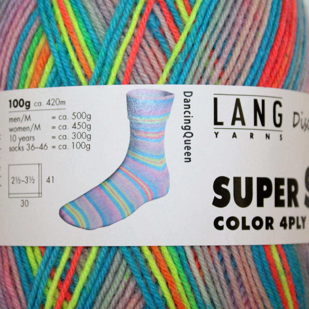 Lang Super Soxx Color 4ply