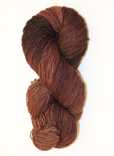Chocolate Fudge - Little Falls Fingering, 100% Canadian Wool