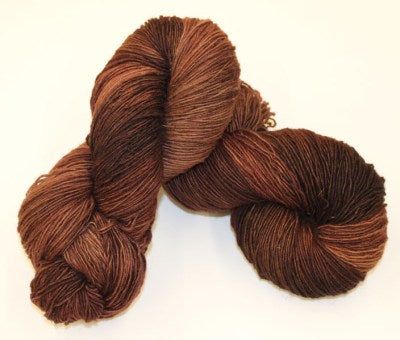 Chocolate Fudge - Little Falls Fingering, 100% Canadian Wool
