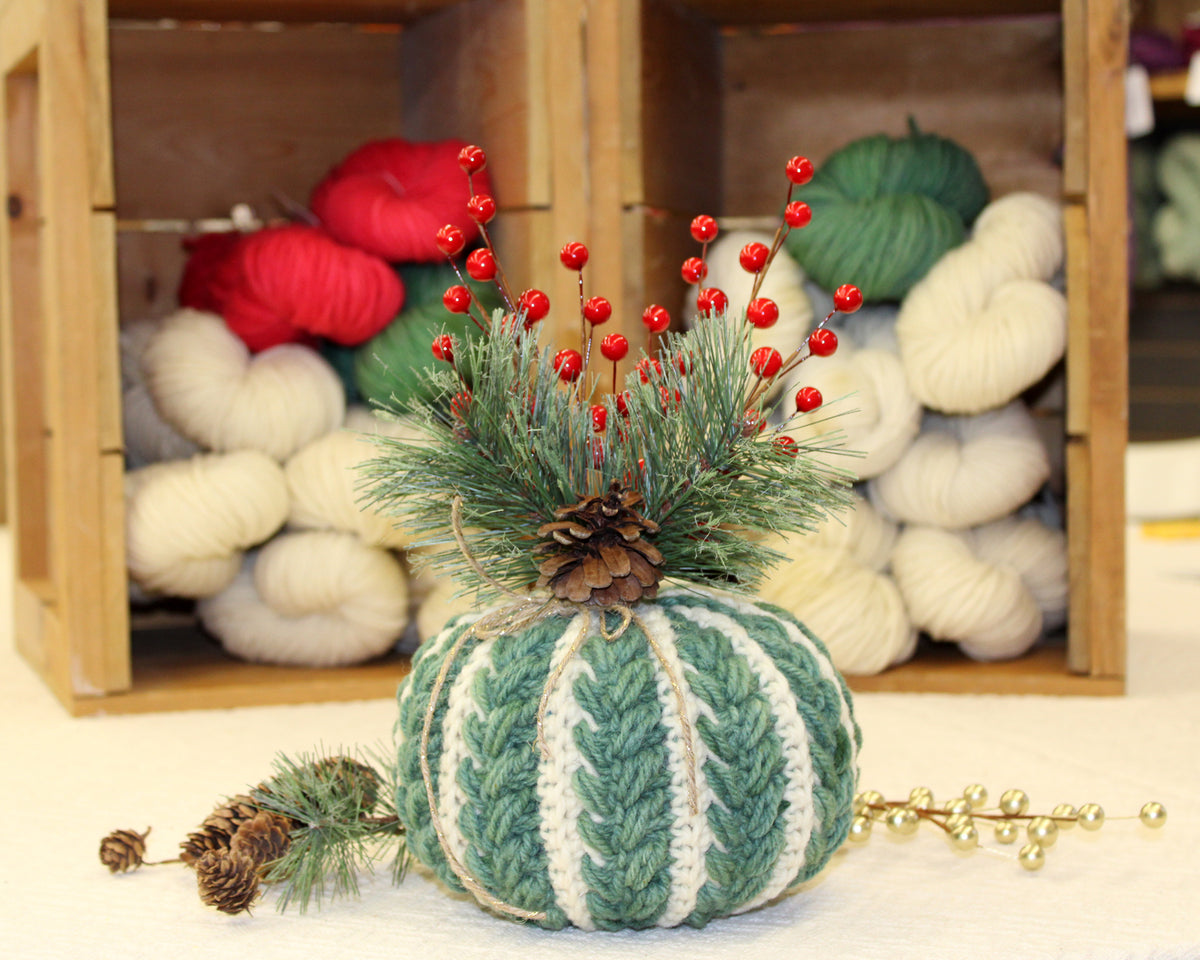 Crochet Holiday Centerpiece Workshop, Sat. Nov. 14th & 21st, 10:30am - 12:30pm