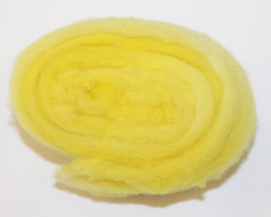 Wool Roving 20g - Sunflower