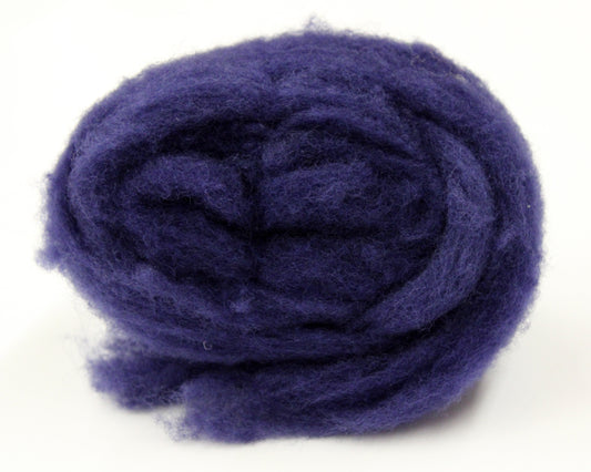 Wool Roving 20g - Navy