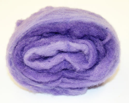 Wool Roving 20g - Purple Rain