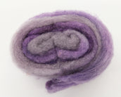Wool Roving 20g - Purple Wave